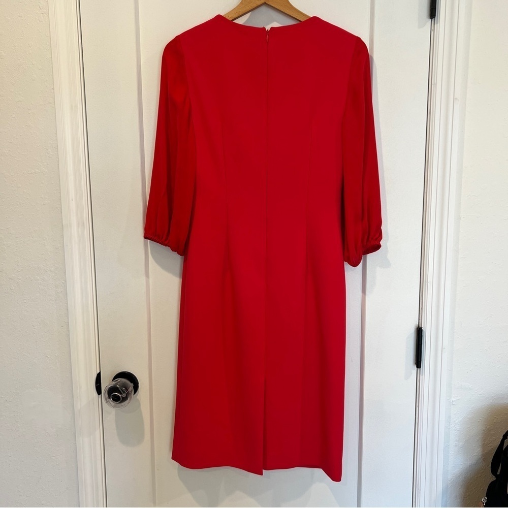 Kobi Halperin Wendi 3/4 sleeve Cady Sheath Dress - Picture 6 of 12